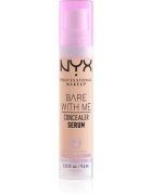 NYX Professional Makeup Bare With Me Concealer Serum vlažilni korektor 2 v 1 odtenek 02 Light 96 ml
