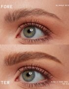 NYX Professional Makeup Blade & Shade svinčnik za obrvi s krtačko odtenek 01 Ash Blonde 0.06 g
