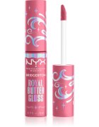 NYX Professional Makeup Bridgerton Royal Butter Gloss sijaj za ustnice odtenek 01 Angel Food Cake 8 ml