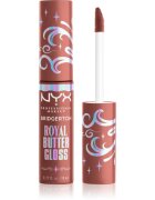 NYX Professional Makeup Bridgerton Royal Butter Gloss sijaj za ustnice odtenek 02 Praline 8 ml
