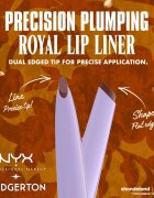 NYX Professional Makeup Bridgerton Royal Treasures set za ustnice odtenek 06 2 kos
