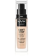 NYX Professional Makeup Can't Stop Won't Stop Full Coverage Foundation visoko prekrivni tekoči puder odtenek 05 Light 30 ml