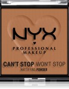NYX Professional Makeup Can't Stop Won't Stop Mattifying Powder matirajoči puder odtenek 08 Mocha 6 g