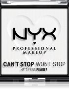 NYX Professional Makeup Can't Stop Won't Stop Mattifying Powder matirajoči puder odtenek 11 Bright Translucent 6 g