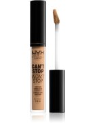 NYX Professional Makeup Can't Stop Won't Stop tekoči korektor odtenek 7.5 Soft Beige 3.5 ml