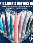 NYX Professional Makeup Epic Ink Glitz kovinski svinčnik za oči odtenek Graphite Glitz 1 ml