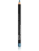 NYX Professional Makeup Eye and Eyebrow Pencil natančni svinčnik za oči odtenek 910 Satin Blue 1.2 g