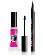 NYX Professional Makeup Eyebrow set set za obrvi 2 kos