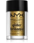 NYX Professional Makeup Face & Body Glitter Brillants bleščice za obraz in telo odtenek 05 Gold 2.5 g