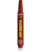 NYX Professional Makeup Fat Matte balzam za ustnice z mat učinkom Cocoa Cuddles 2 g