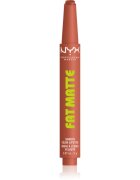 NYX Professional Makeup Fat Matte balzam za ustnice z mat učinkom Cozy Whipped 2 g