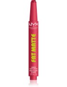 NYX Professional Makeup Fat Matte balzam za ustnice z mat učinkom Pink Puff 2 g