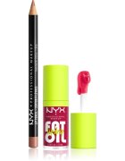 NYX Professional Makeup Fat Oil Lip Drip set za ustnice 2 kos