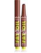 NYX Professional Makeup Fat Oil Slick Click tonirani balzam za ustnice odtenek 05 Link In My Bio 2 g