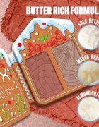 NYX Professional Makeup Gingerbaddie Land Buttermelt paleta osvetljevalcev in rdečil odtenek Deep 1 kos