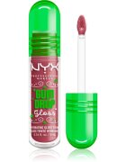 NYX Professional Makeup Gingerbaddie Land Gum Drop sijaj za ustnice odtenek 02 Bubblegum Burst 1 kos