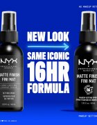 NYX Professional Makeup Makeup Setting Spray Matte pršilo za fiksiranje 180 ml