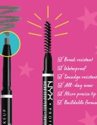 NYX Professional Makeup Micro Brow Pencil svinčnik za obrvi odtenek 7.5 Grey 0.09 g