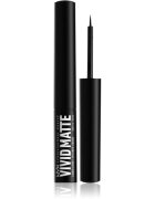 NYX Professional Makeup Vivid Matte tekoče črtalo za oči z mat učinkom odtenek Black 2 ml