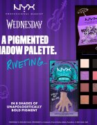 NYX Professional Makeup Wednesday The Nevermore Academy Palette paleta senčil za oči 8 barv 8x1 g