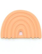 O.B Designs Rainbow Teether grizalo Peach 3m+ 1 kos