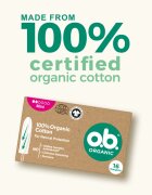 o.b. Organic Mini tamponi 16 kos