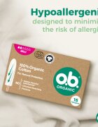 o.b. Organic Mini tamponi 16 kos