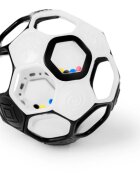 Oball Rattle Goals™ senzorična žogica Black & White 0m+ 1 kos