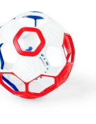 Oball Rattle Goals™ senzorična žogica Red White & Blue 0m+ 1 kos