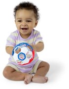 Oball Rattle Goals™ senzorična žogica Red White & Blue 0m+ 1 kos