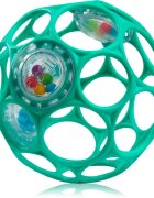 Oball Rattle ropotuljica 0 m+ Dark turquoise 1 kos