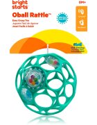 Oball Rattle ropotuljica 0 m+ Dark turquoise 1 kos
