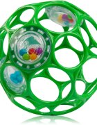 Oball Rattle ropotuljica 0 m+ Seafoam 1 kos