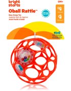 Oball Rattle ropotuljica za otroke od rojstva 1 kos