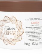 oBoticário Match. Science of Curves vlažilna maska za valovite in kodraste lase 350 ml