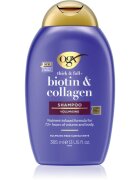 OGX Biotin & Collagen šampon za zgostitev za volumen las 385 ml