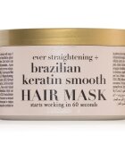 OGX Brazilian Keratin Smooth maska za glajenje las s keratinom 300 ml