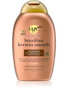 OGX Brazilian Keratin Smooth šampon za glajenje las za sijaj in mehkobo las 385 ml