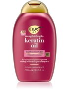 OGX Keratin Oil krepilni balzam s keratinom in arganovim oljem 385 ml