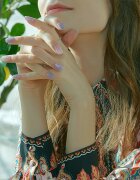 OHORA Gel Nail Sticker N Afterglow nalepke za nohte odtenek ND-196 30 kos