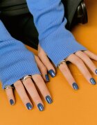 OHORA Gel Nail Sticker N Cream Indigo nalepke za nohte odtenek NB-071 1 kos