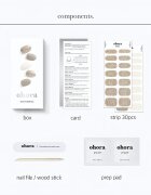OHORA Gel Nail Sticker N Gold Coast nalepke za nohte odtenek ND-067 1 kos