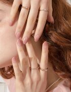 OHORA Gel Nail Sticker N Milk Rose nalepke za nohte odtenek ND-173 1 kos