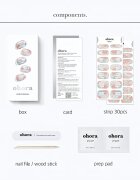 OHORA Gel Nail Sticker N Newtro no.1 nalepke za nohte odtenek ND-097 1 kos