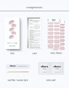OHORA Gel Nail Sticker N Pixie Dust nalepke za nohte odtenek NB-020 kos