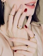 OHORA Gel Nail Sticker N Rosewood nalepke za nohte odtenek ND-047 1 kos