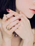 OHORA Gel Nail Sticker N Rosewood nalepke za nohte odtenek ND-047 1 kos