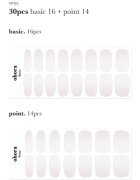 OHORA Gel Nail Sticker N Veil nalepke za nohte odtenek ND-361 1 kos