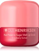 OLEHENRIKSEN Pout Preserve Sugar Melt Exfoliating Lip Scrub sladkorni piling za ustnice odtenek Strawberry Sorbet 8 g