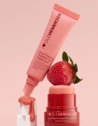 OLEHENRIKSEN Pout Preserve Sugar Melt Exfoliating Lip Scrub sladkorni piling za ustnice odtenek Strawberry Sorbet 8 g